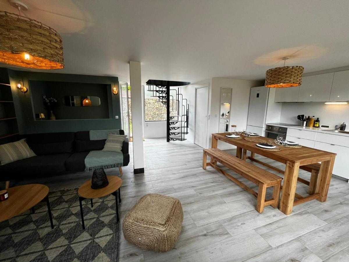 Maison De Campagne Entierement Climatisee Avec Grand Jardin Villa Pressagny-lʼOrgeuilleux Dış mekan fotoğraf
